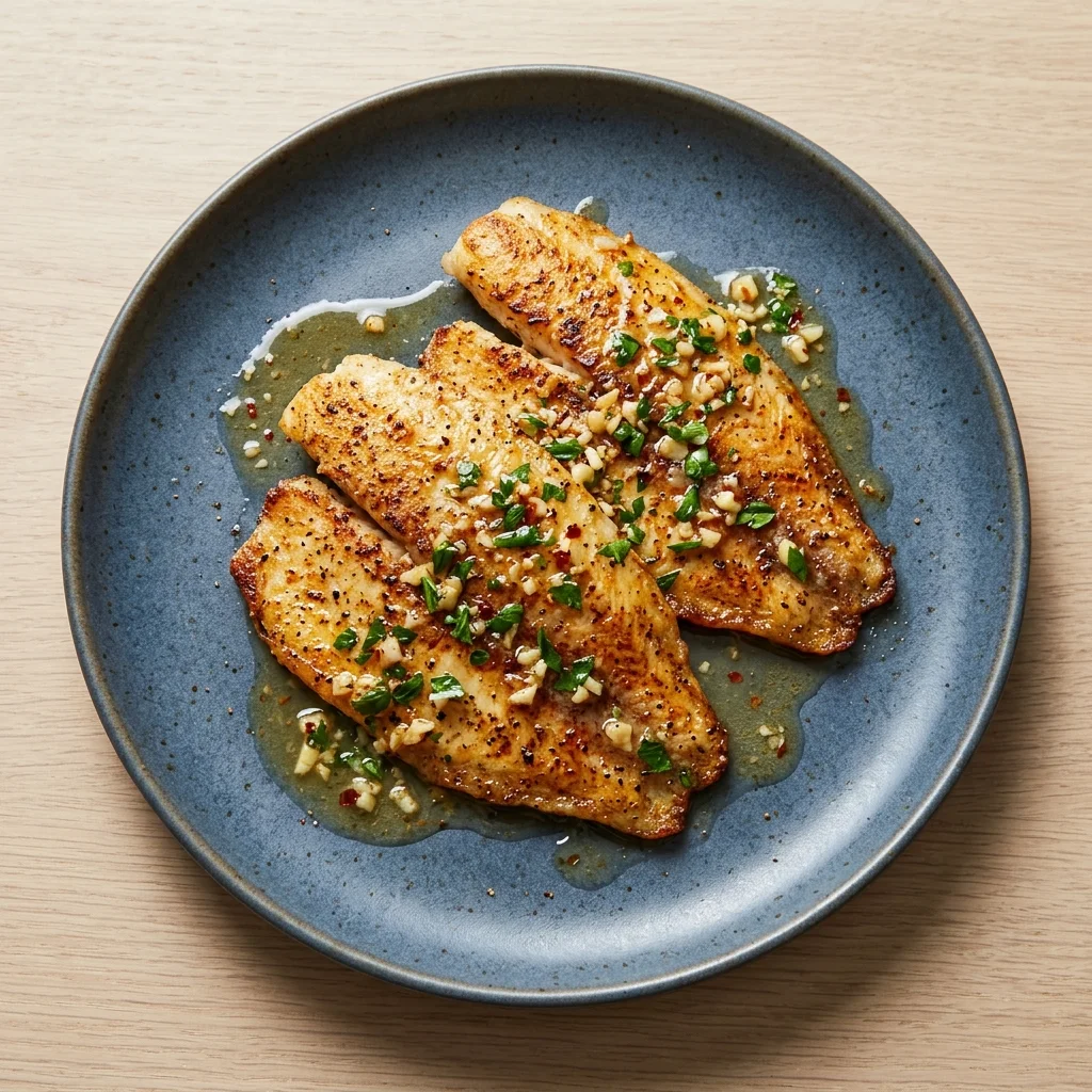Classic Lemon Garlic Tilapia