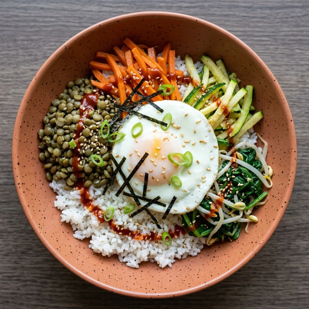 Classic Lentil Bibimbap