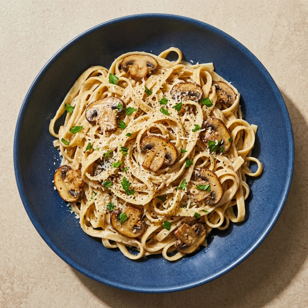 Classic Mushroom Alfredo