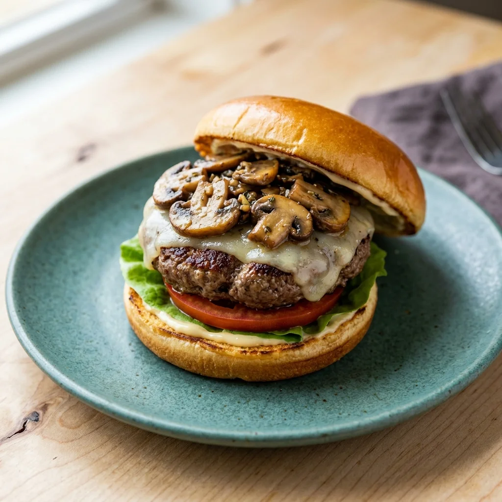 Classic Mushroom Burgers