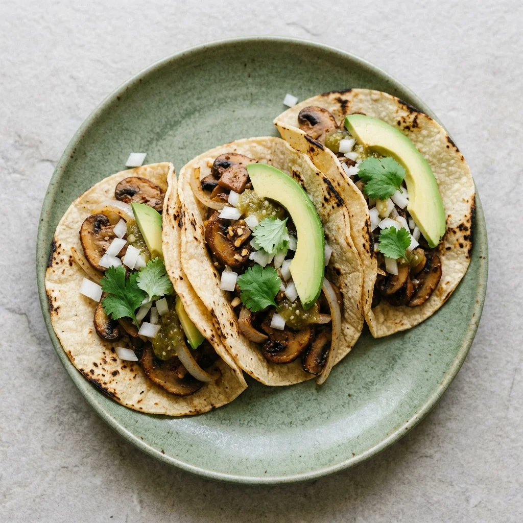 Classic Mushroom Tacos