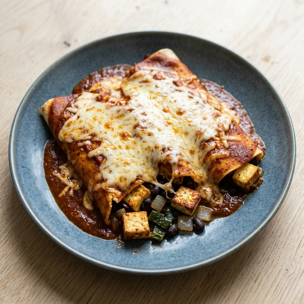 Classic Paneer Enchiladas