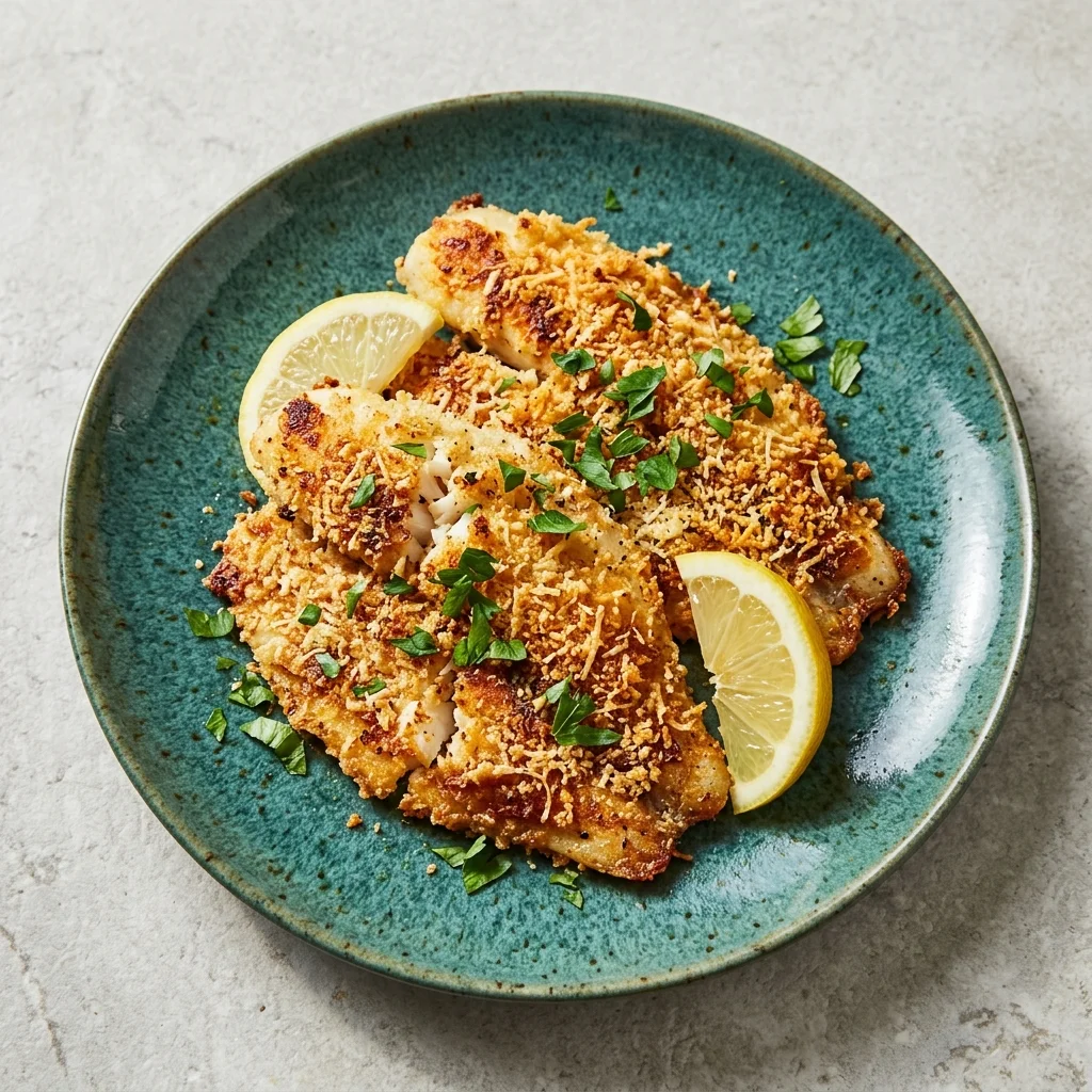 Classic Parmesan Crusted Tilapia
