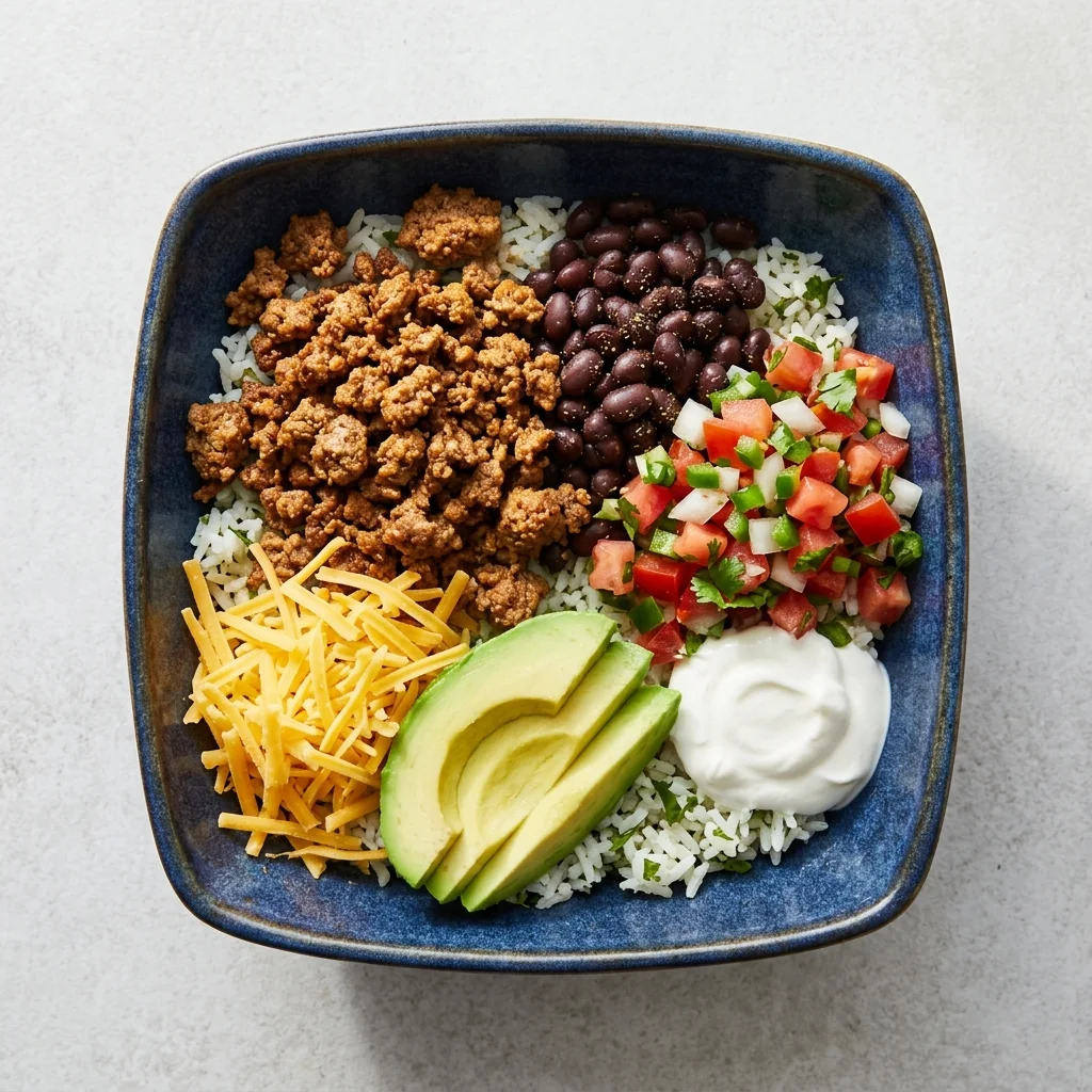 Classic Pork Burrito Bowls