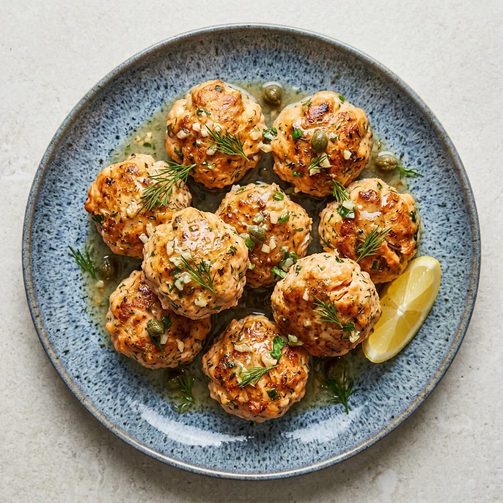 Classic Salmon Meatballs