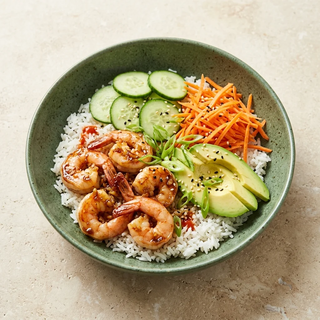 Classic Shrimp Rice Bowls