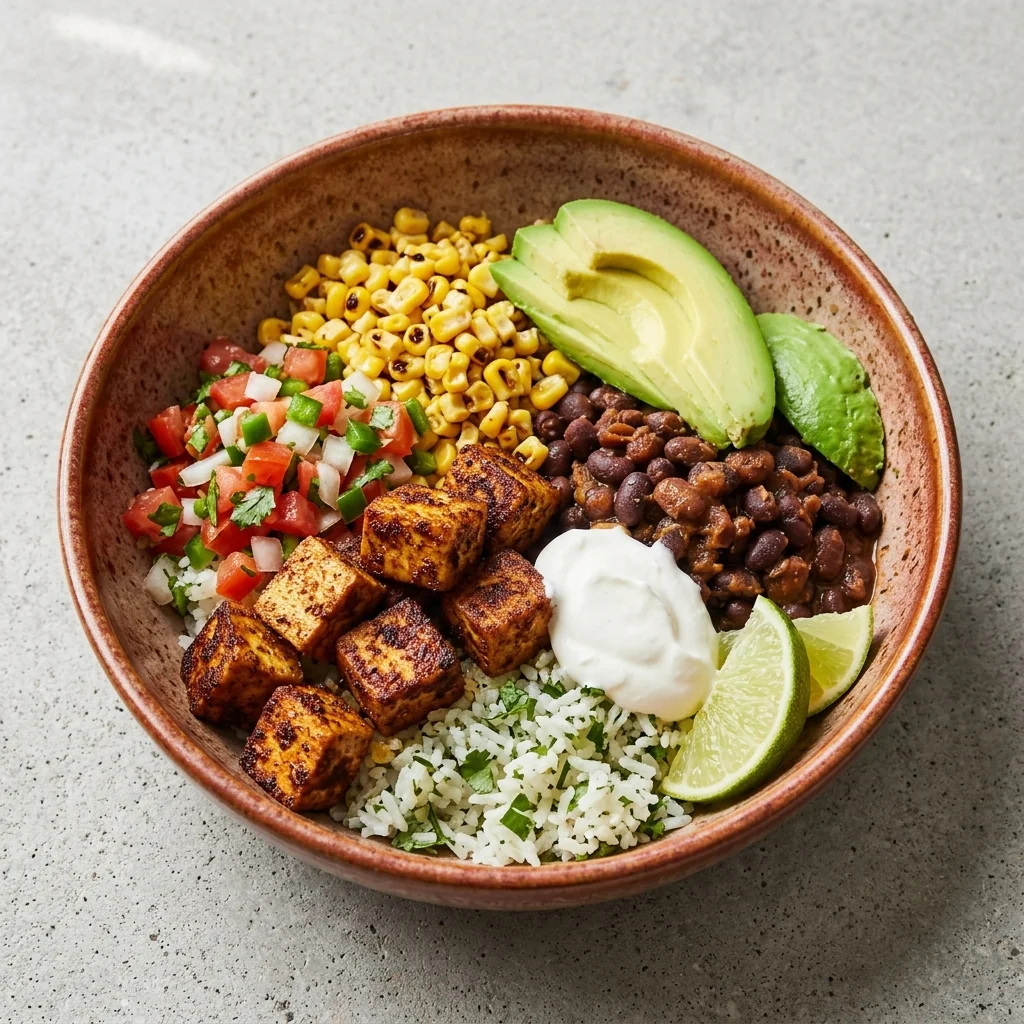 Classic Tofu Burrito Bowls
