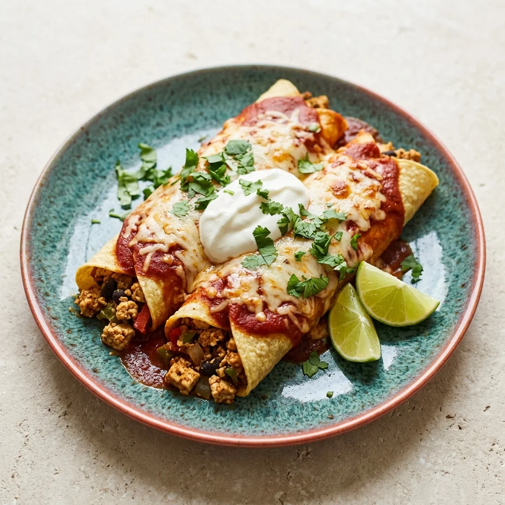 Classic Tofu Enchiladas