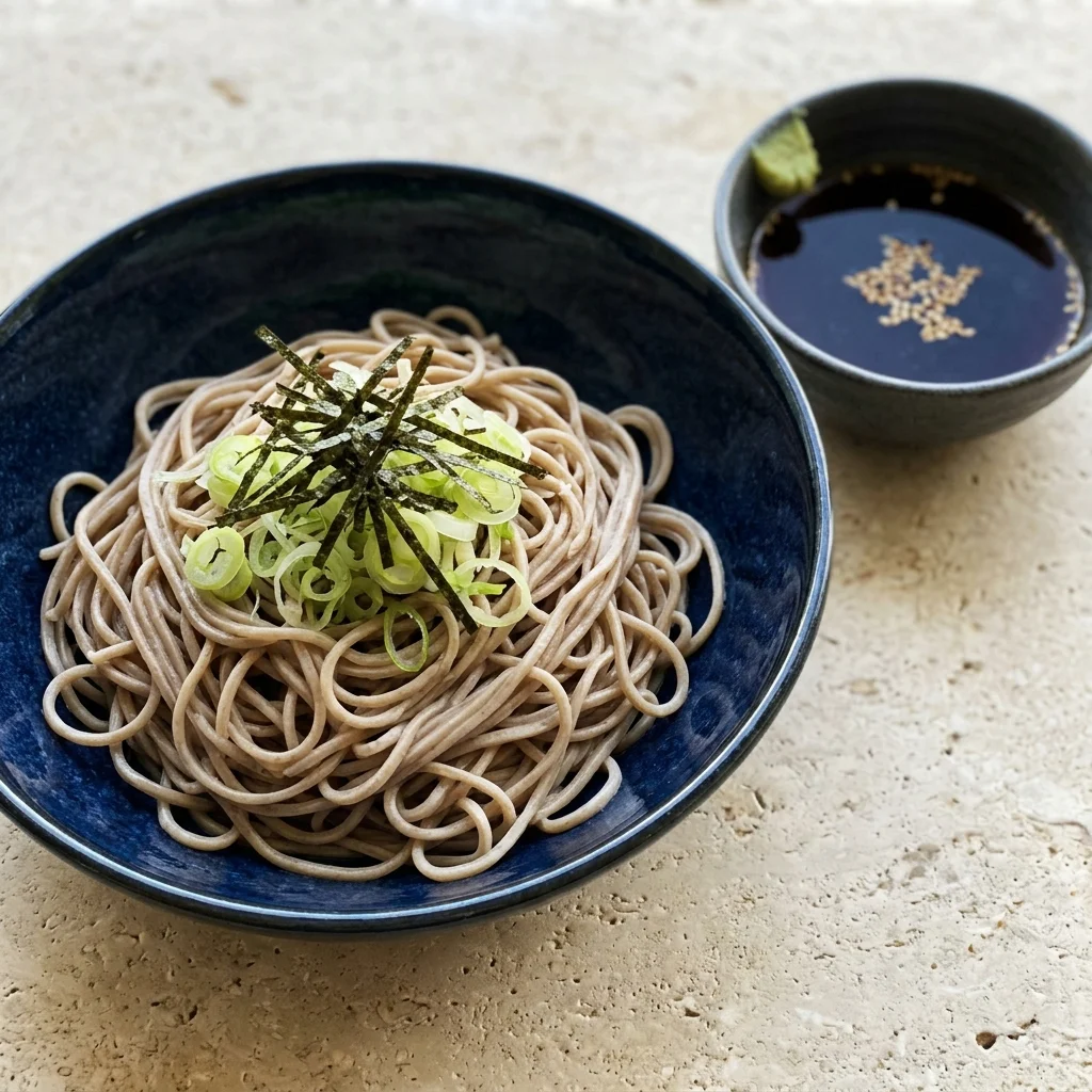 Cold Soba with Dipping Sauce