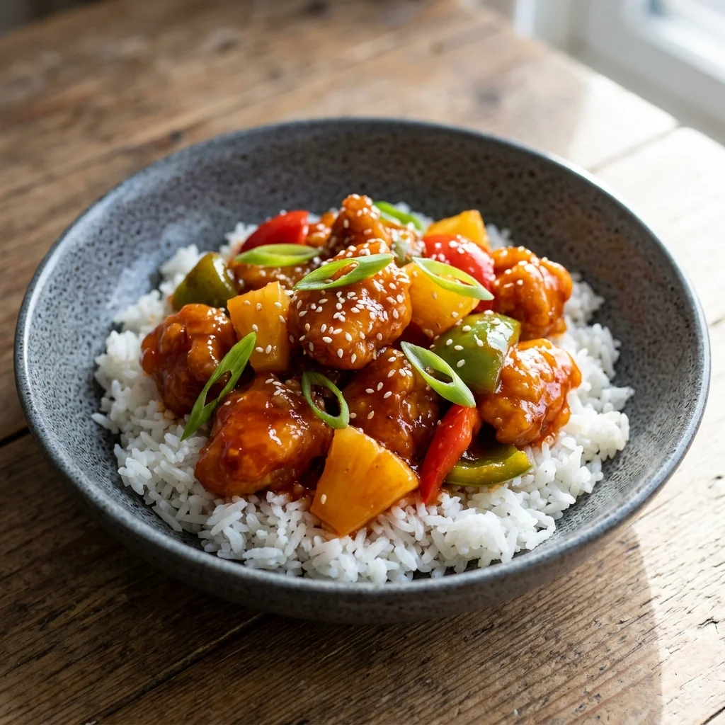 Easy Sweet and Sour Chicken
