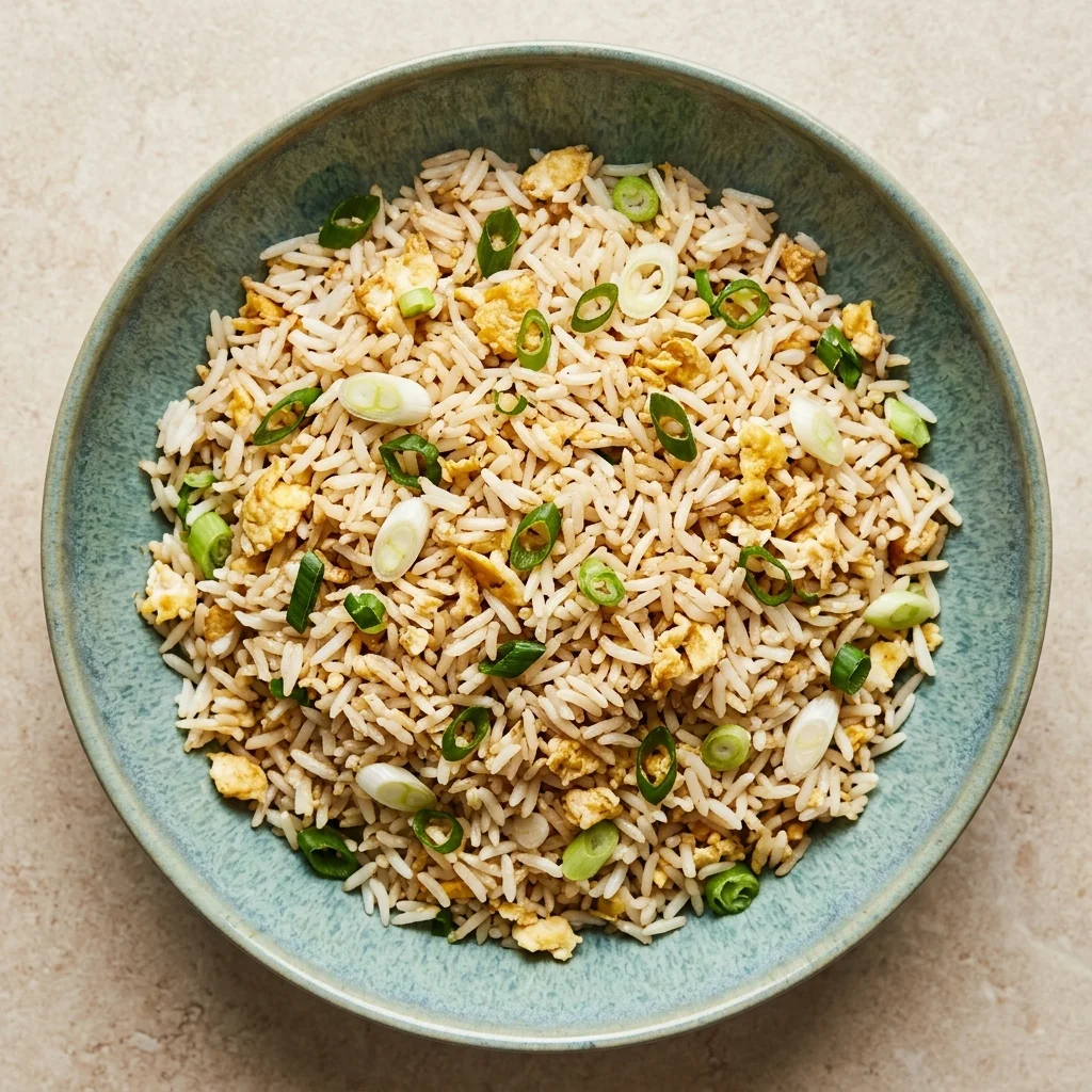 Egg Fried Rice with Scallions
