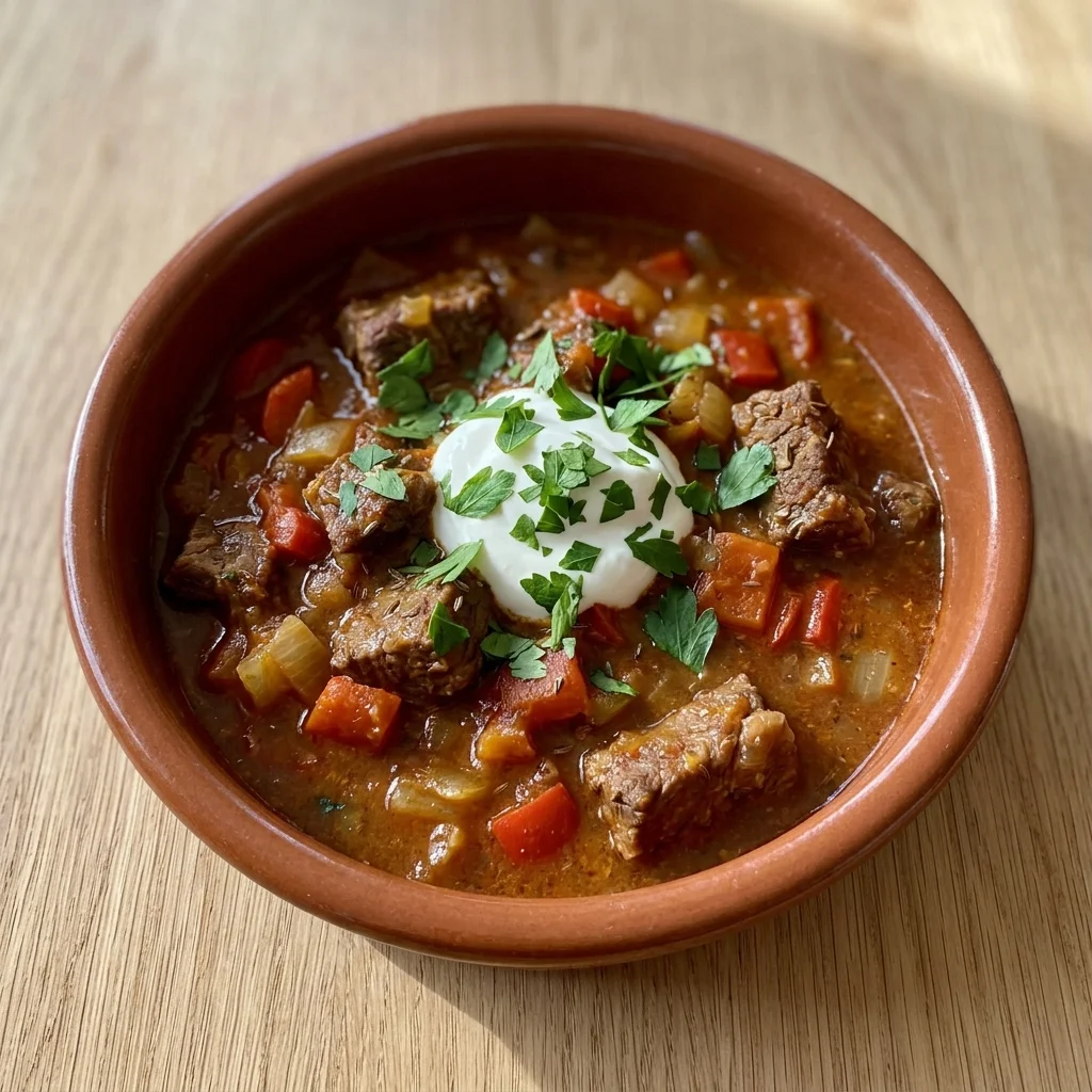 Instant Pot Beef Goulash