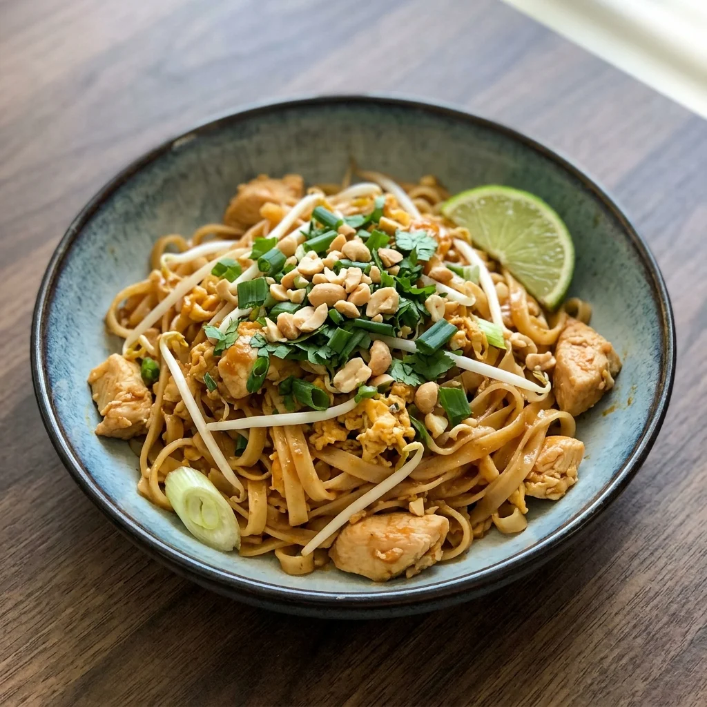 Instant Pot Chicken Pad Thai