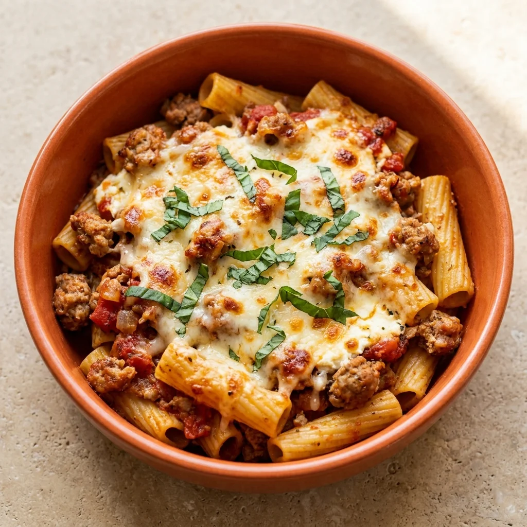 Italian Sausage Pasta Bake