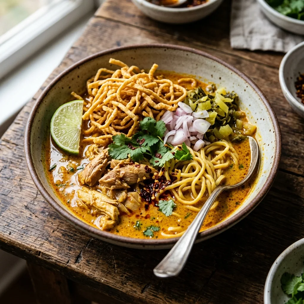 Khao Soi Northern Thai Curry Noodles