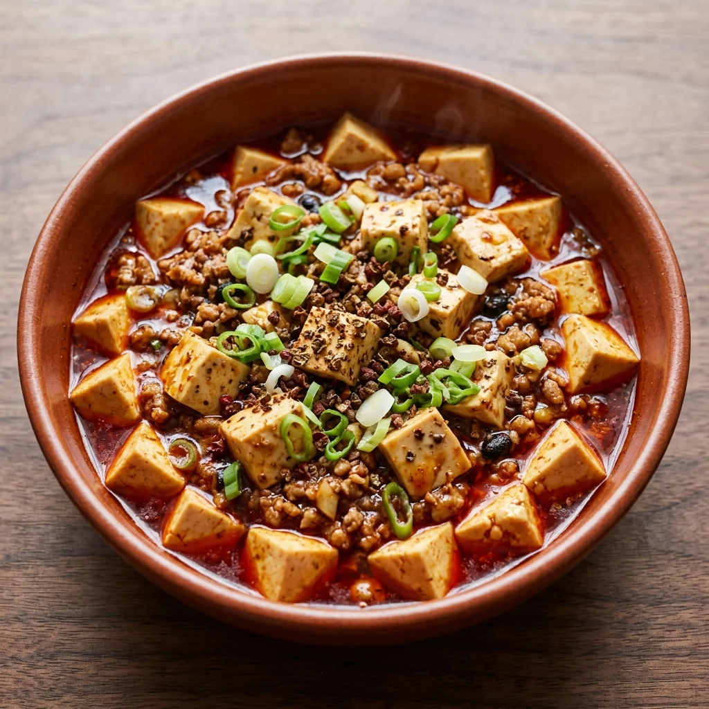 Mapo Tofu with Sichuan Peppercorn