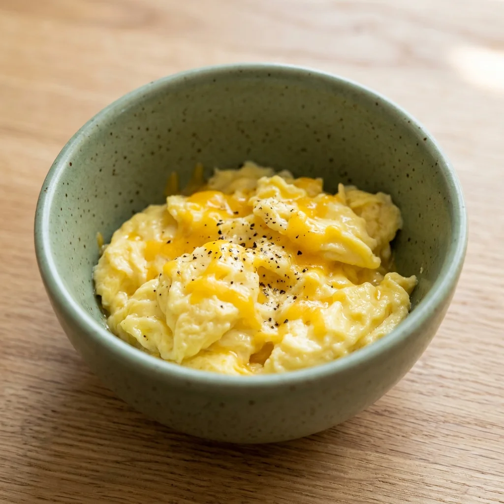 Microwave Scrambled Eggs