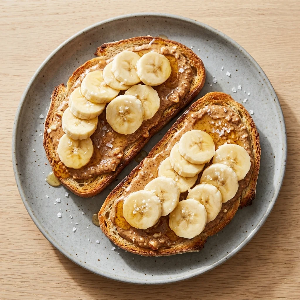 Nut Butter Toast with Banana
