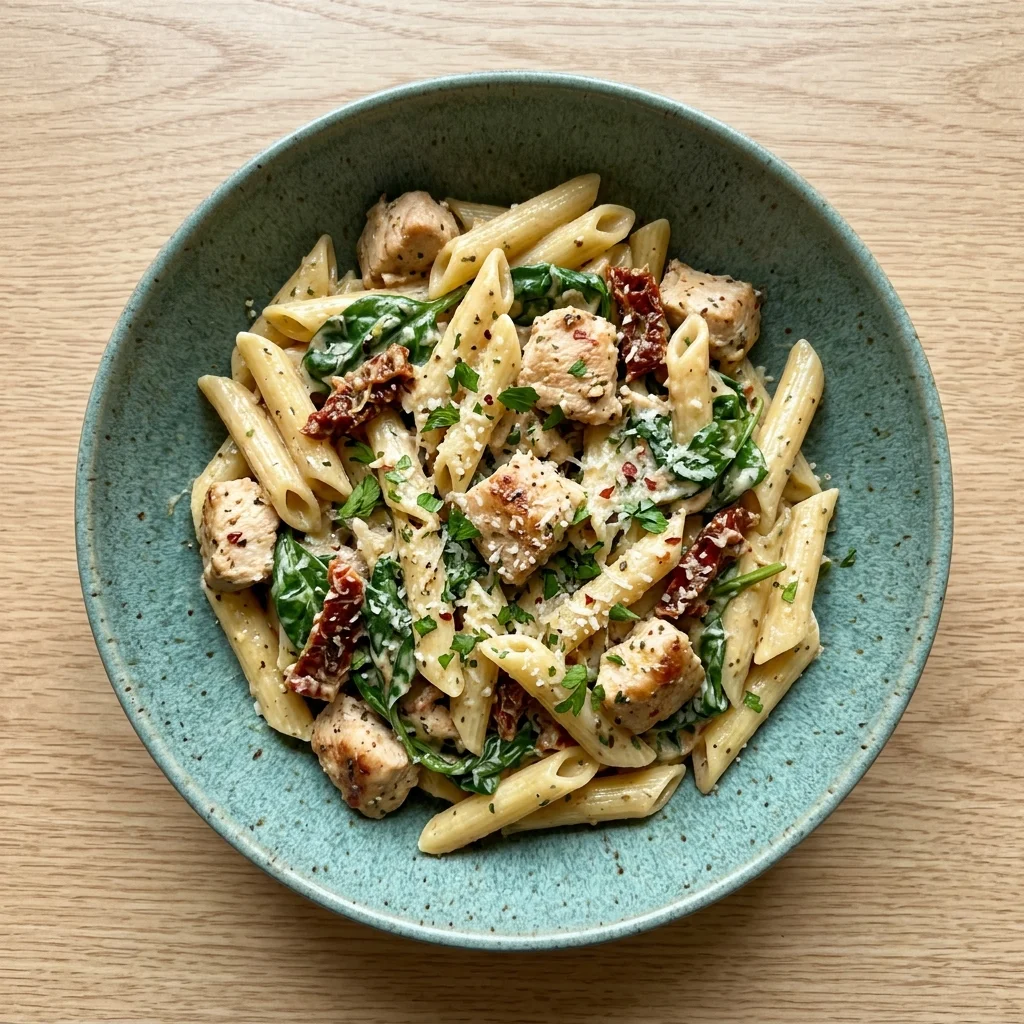 One-Pot Chicken Florentine Pasta