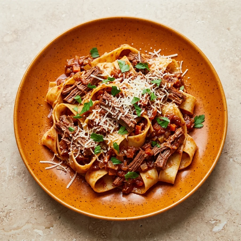 Pappardelle with Beef Ragu
