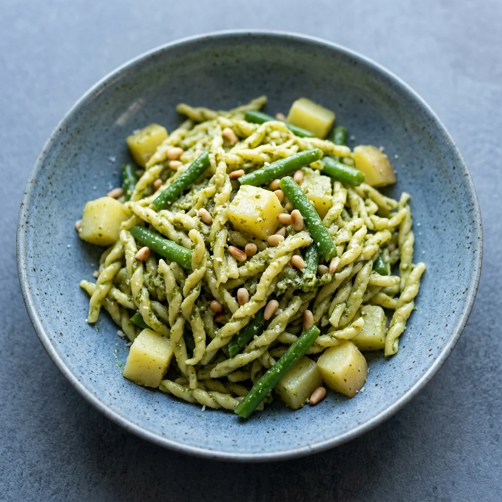 Pesto Genovese with Trofie