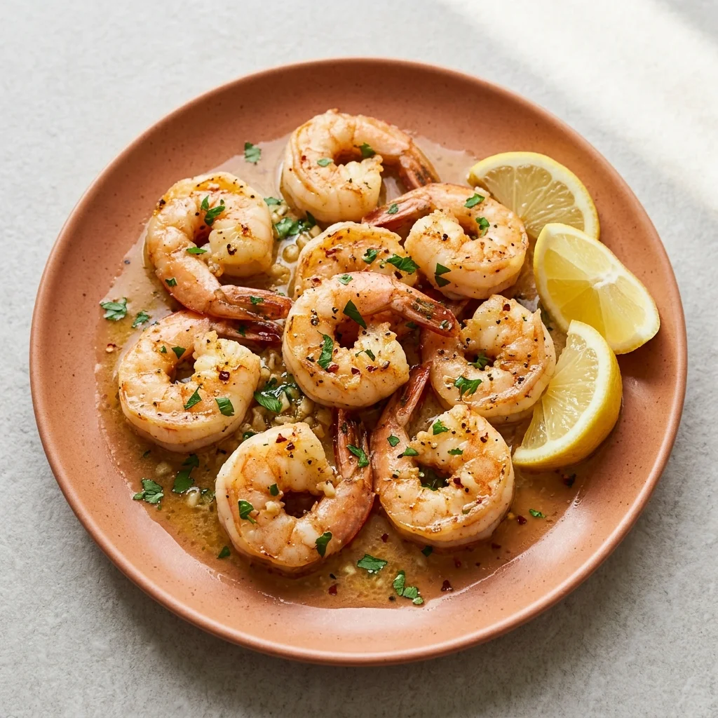 Quick Garlic Butter Shrimp