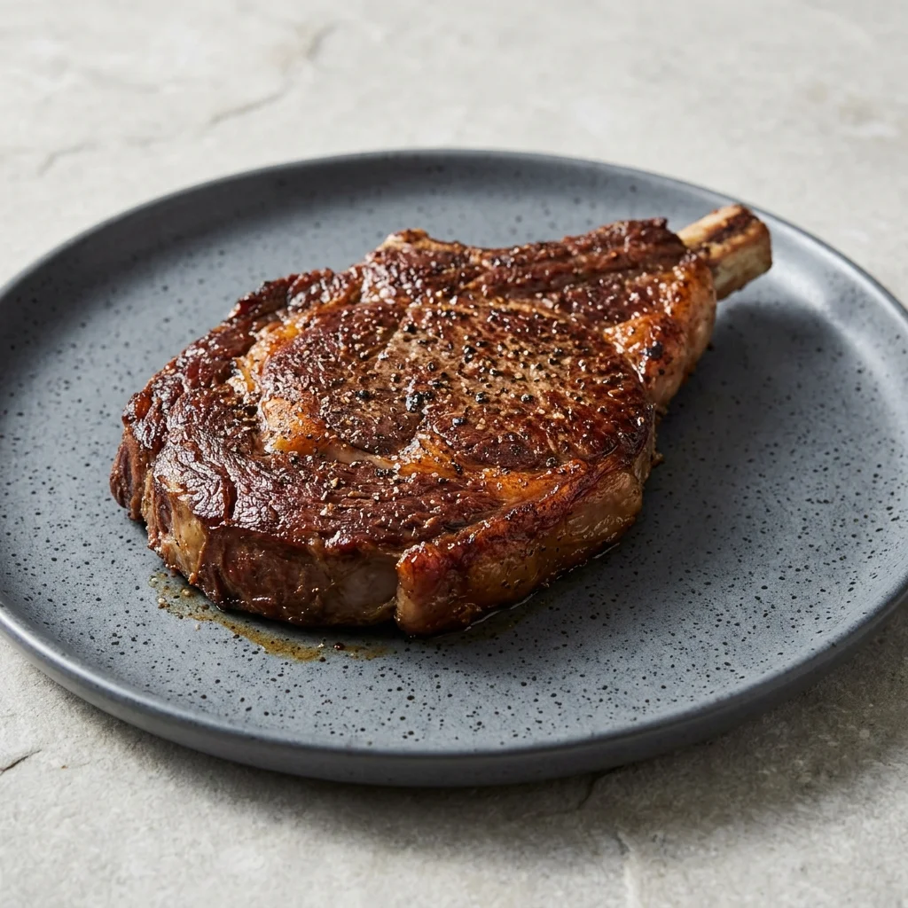 Reverse Seared Ribeye