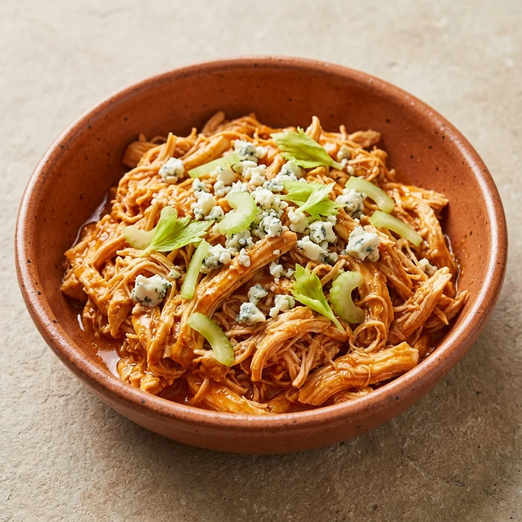 Crockpot Buffalo Chicken