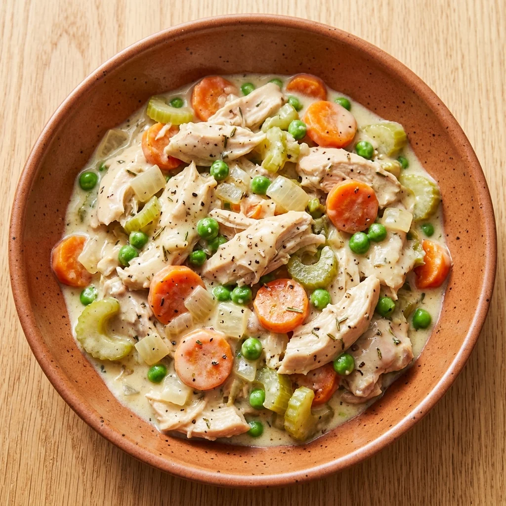 Crockpot Chicken Pot Pie Filling