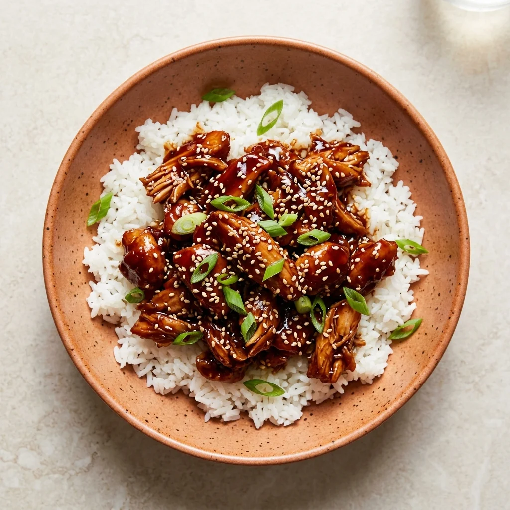 Crockpot Sesame Chicken