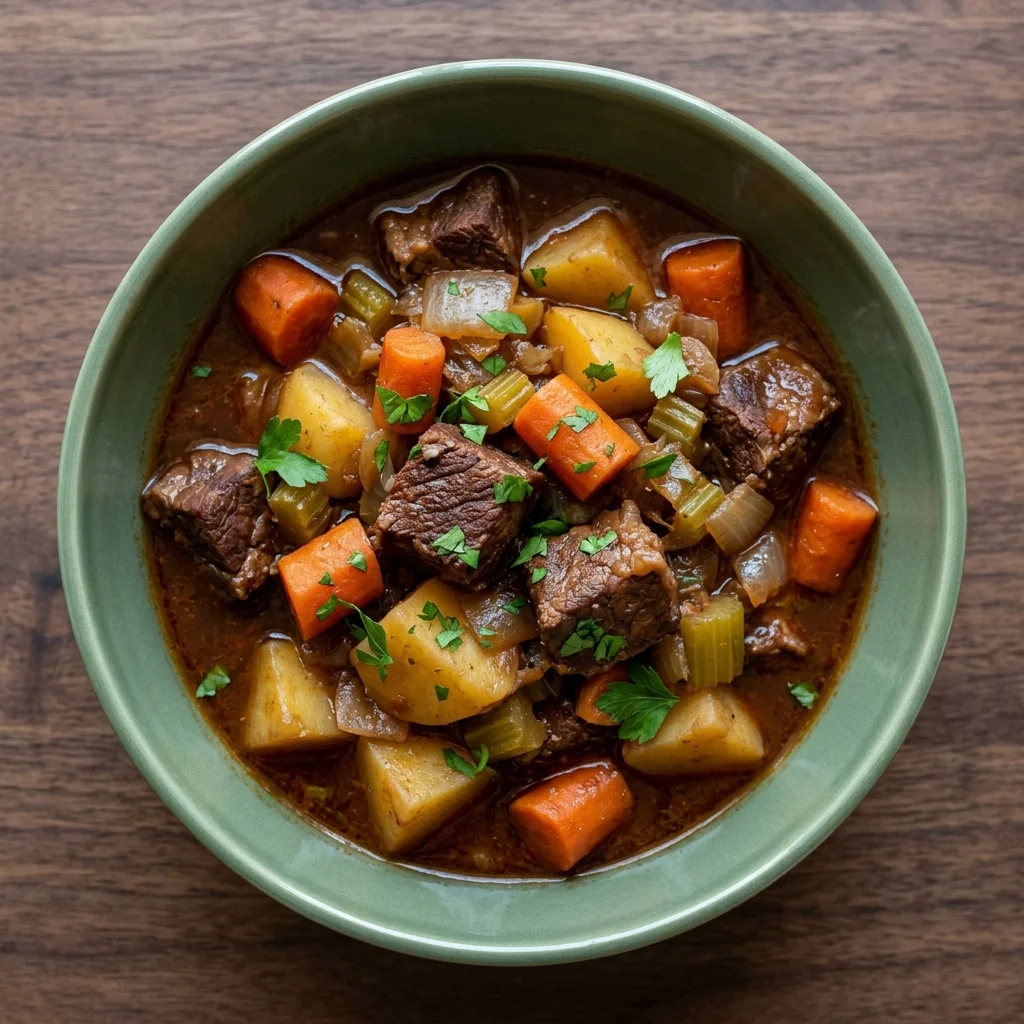 Crockpot Beef Stew with Red Wine