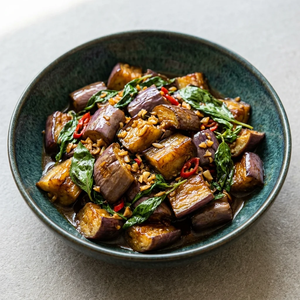 Thai Basil Eggplant