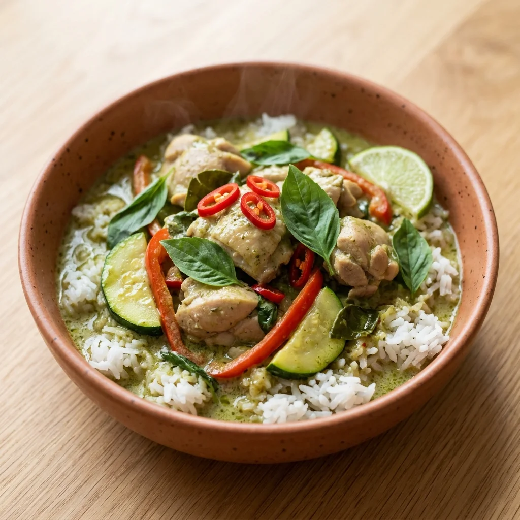 Thai Green Curry with Chicken