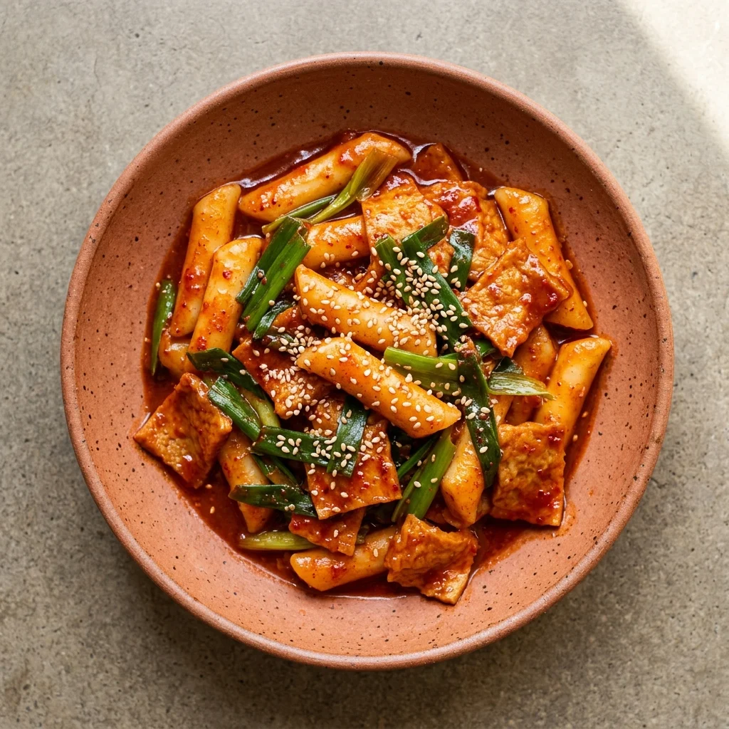 Tteokbokki Spicy Rice Cakes