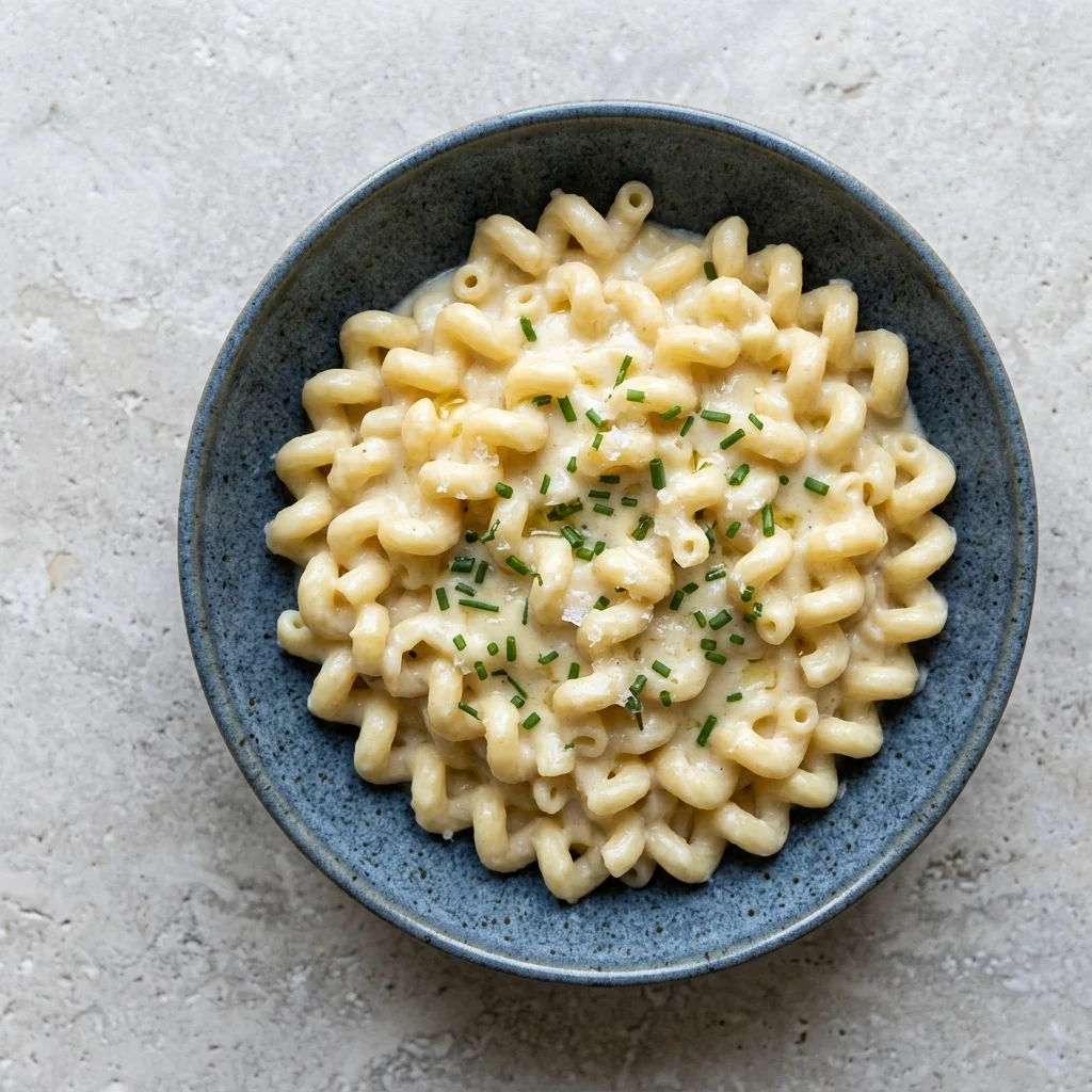 White Cheddar Mac and Cheese with Truffle Oil