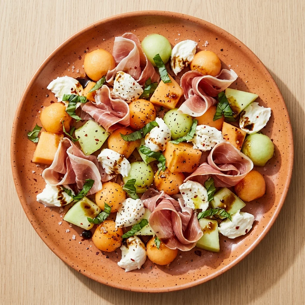 Classic Prosciutto Melon Salad