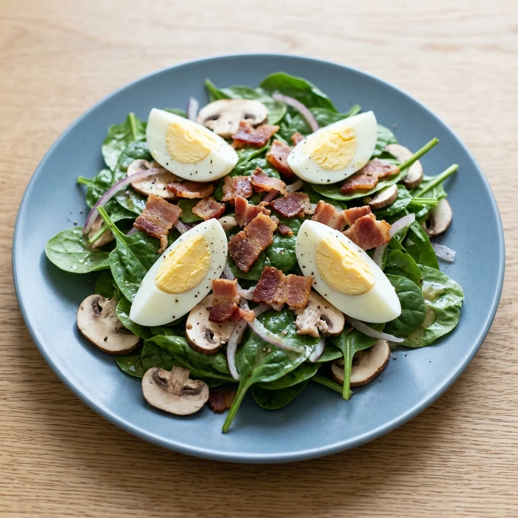 Classic Spinach Salad