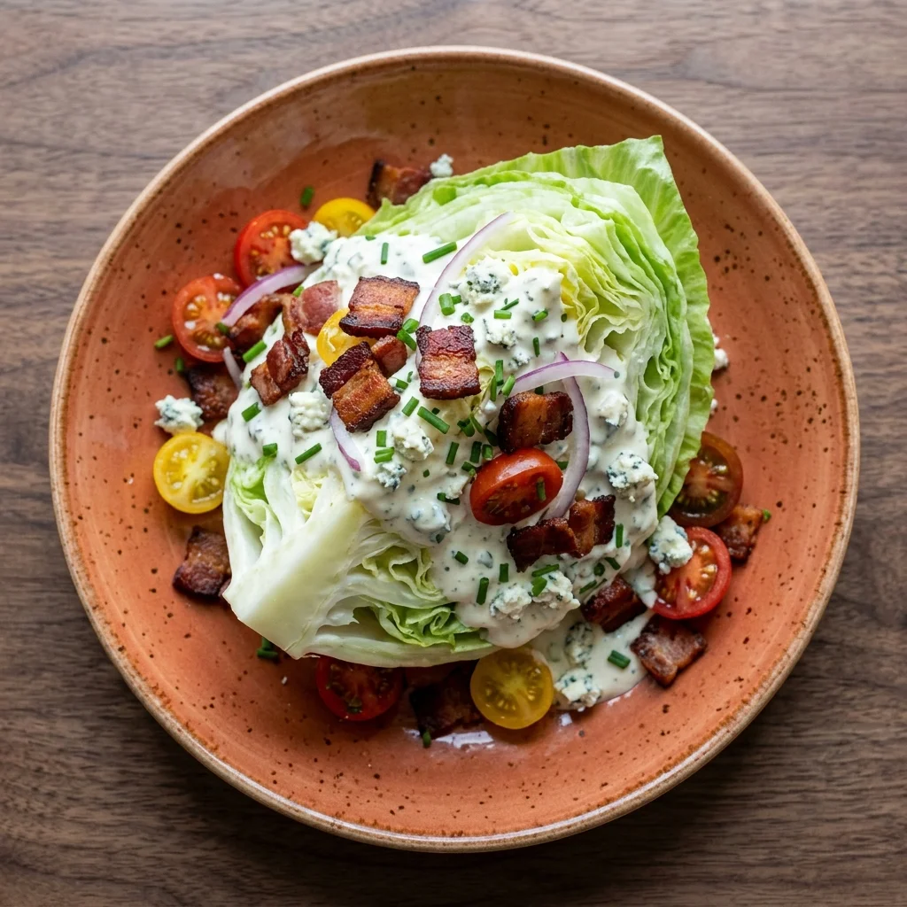 Classic Steakhouse Wedge Salad