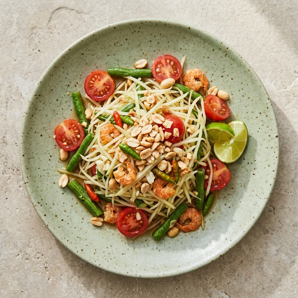 Thai Papaya Salad (Som Tam)
