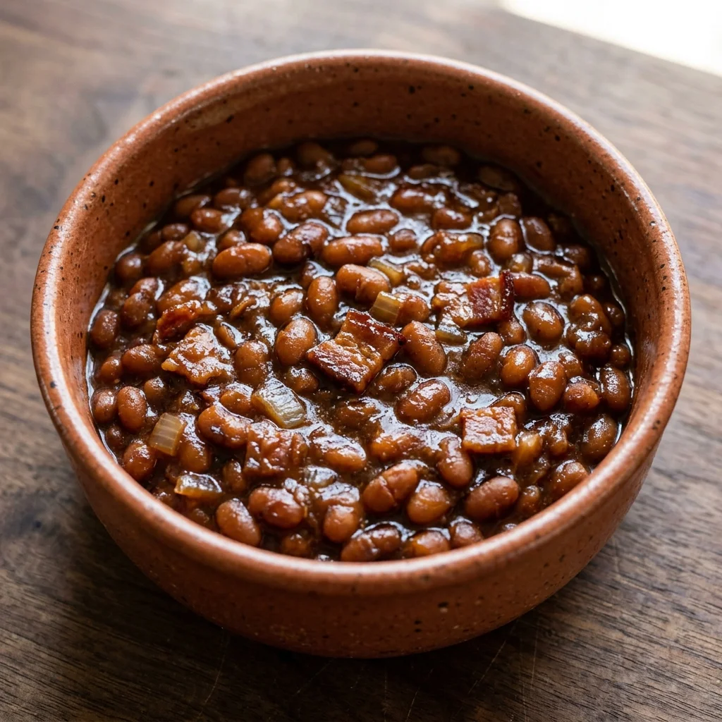BBQ Baked Beans (Sweet and Smoky)