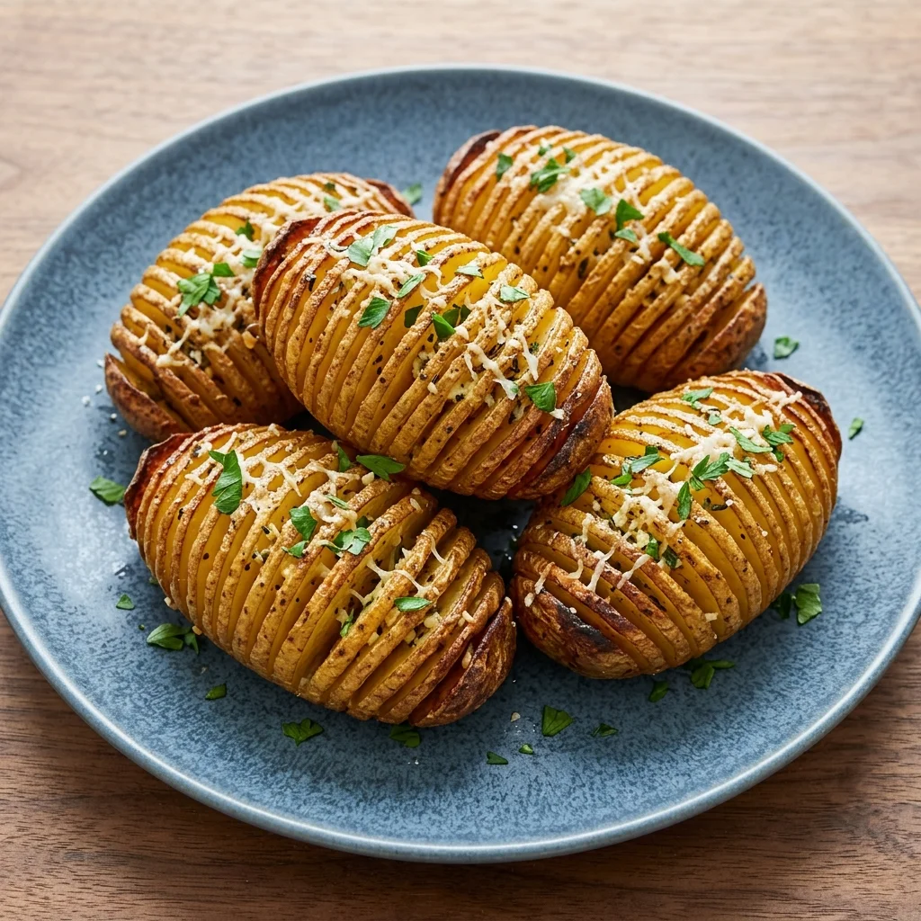 Classic Hasselback Potatoes