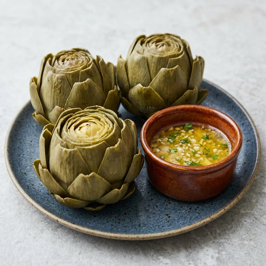 Instant Pot Steamed Artichokes