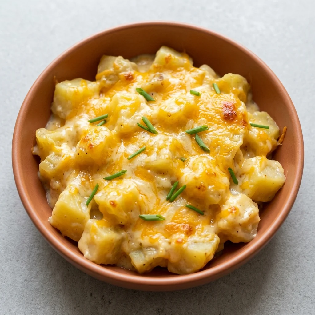Slow Cooker Cheesy Potatoes