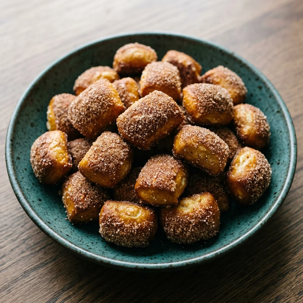 Cinnamon Sugar Pretzel Bites