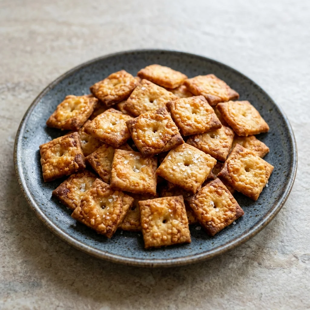 Crispy Cheese Crackers