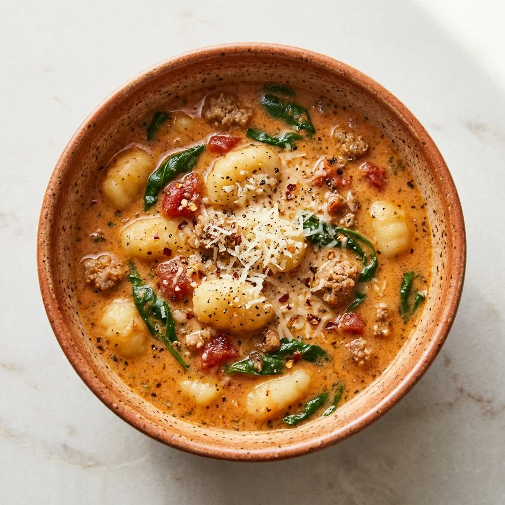 Instant Pot Gnocchi Soup