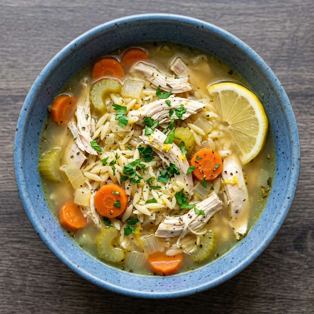 Instant Pot Lemon Chicken Soup