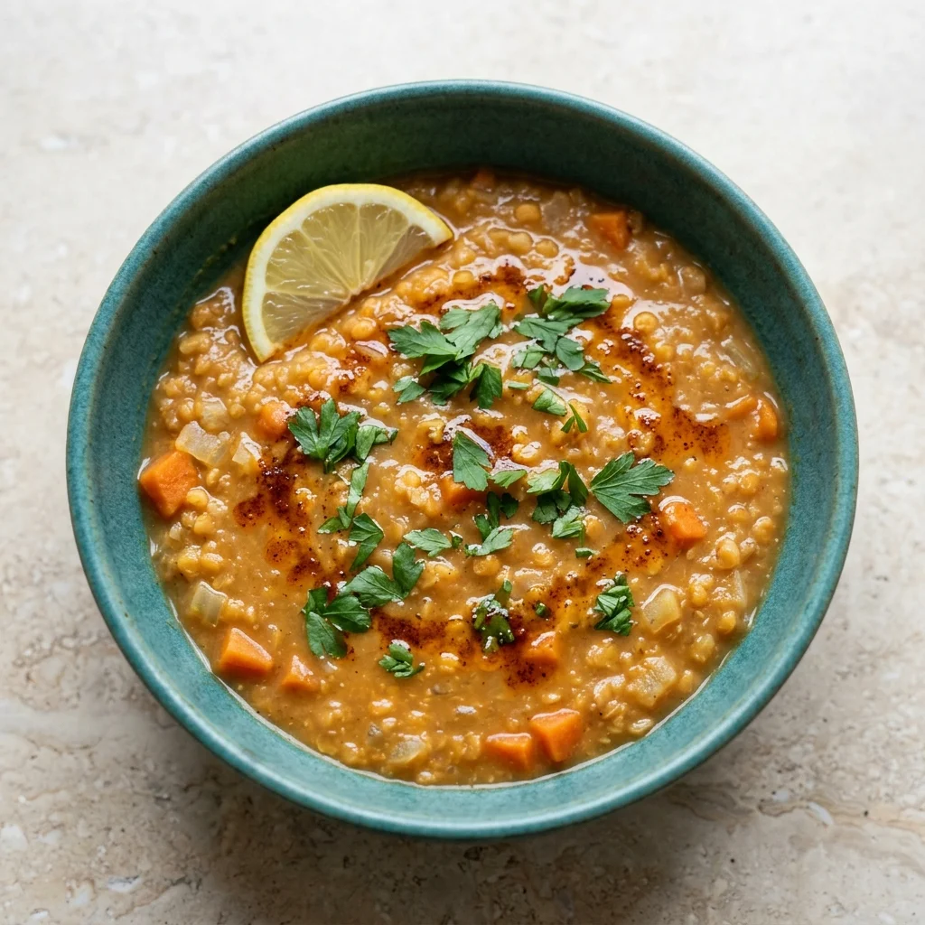 Pressure Cooker Lentil Soup