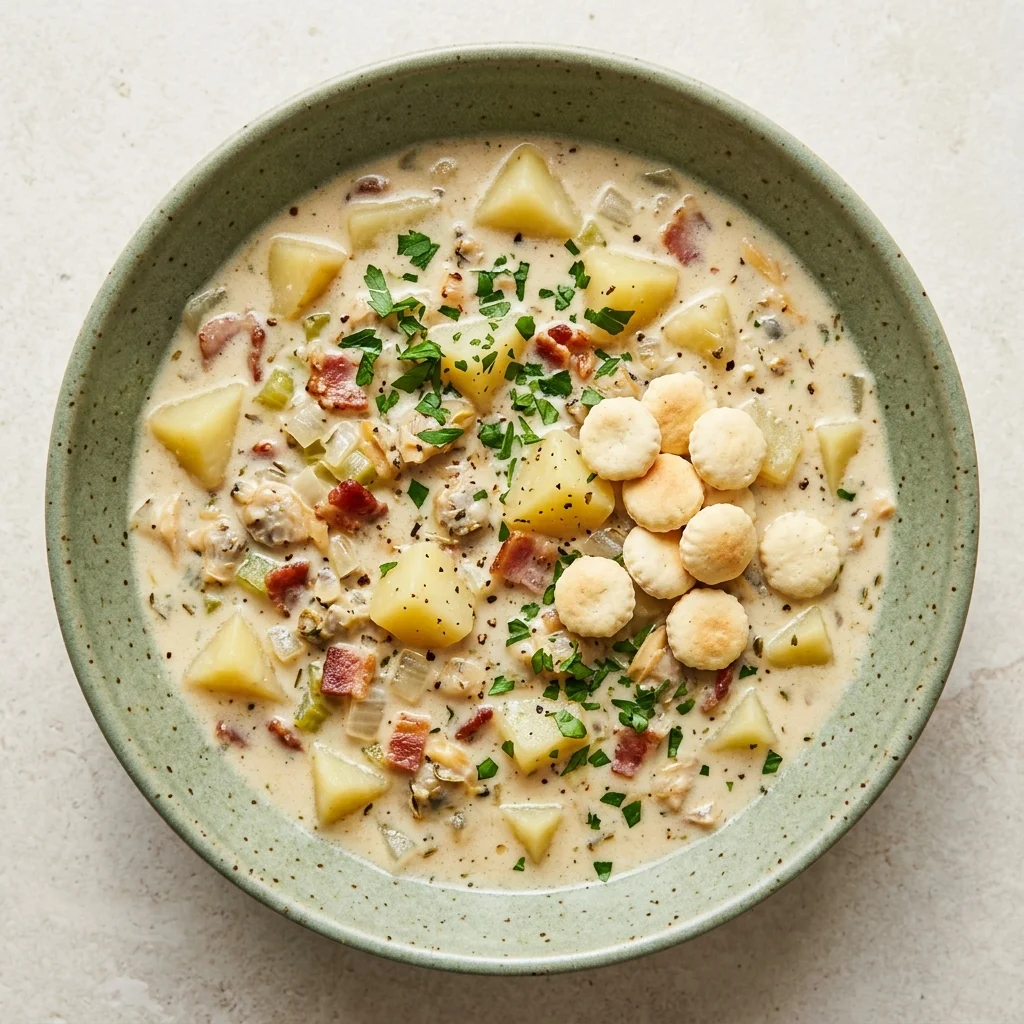 Slow Cooker Clam Chowder