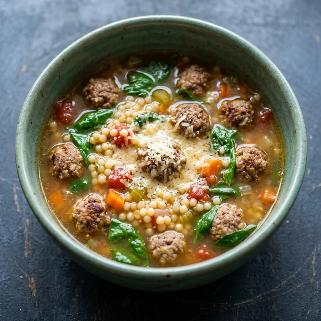 Slow Cooker Italian Wedding Soup